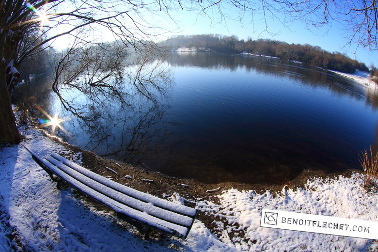 lac marion en hiver